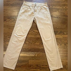 Peter Millar Light Beige Straight Leg Jeans